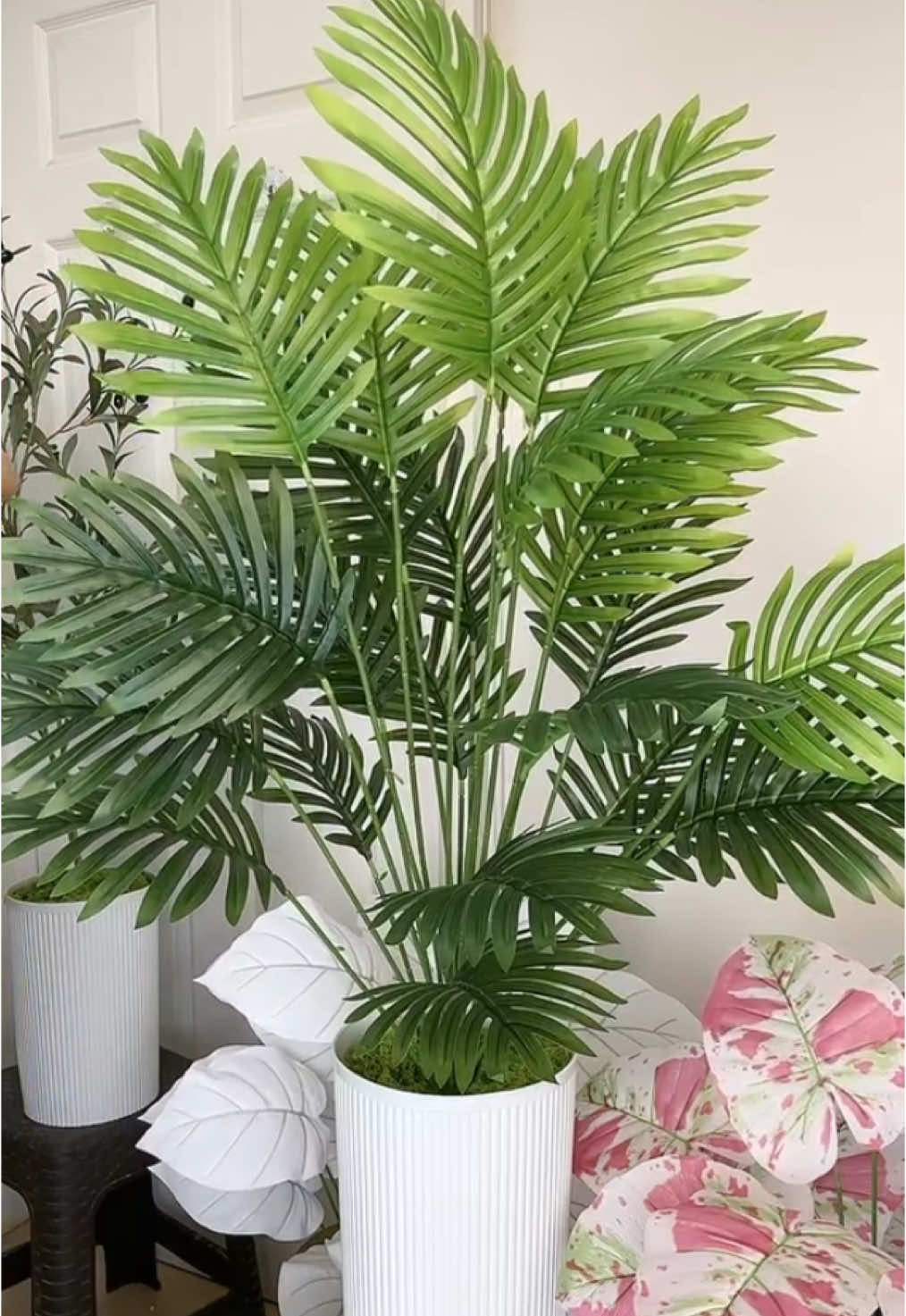 24 leaves 90cm Bamboo Palm. Artificial Plants ON SALE! #BambooPalm #LIVEhighlights #TikTokLIVE #LIVE #artificialplants 