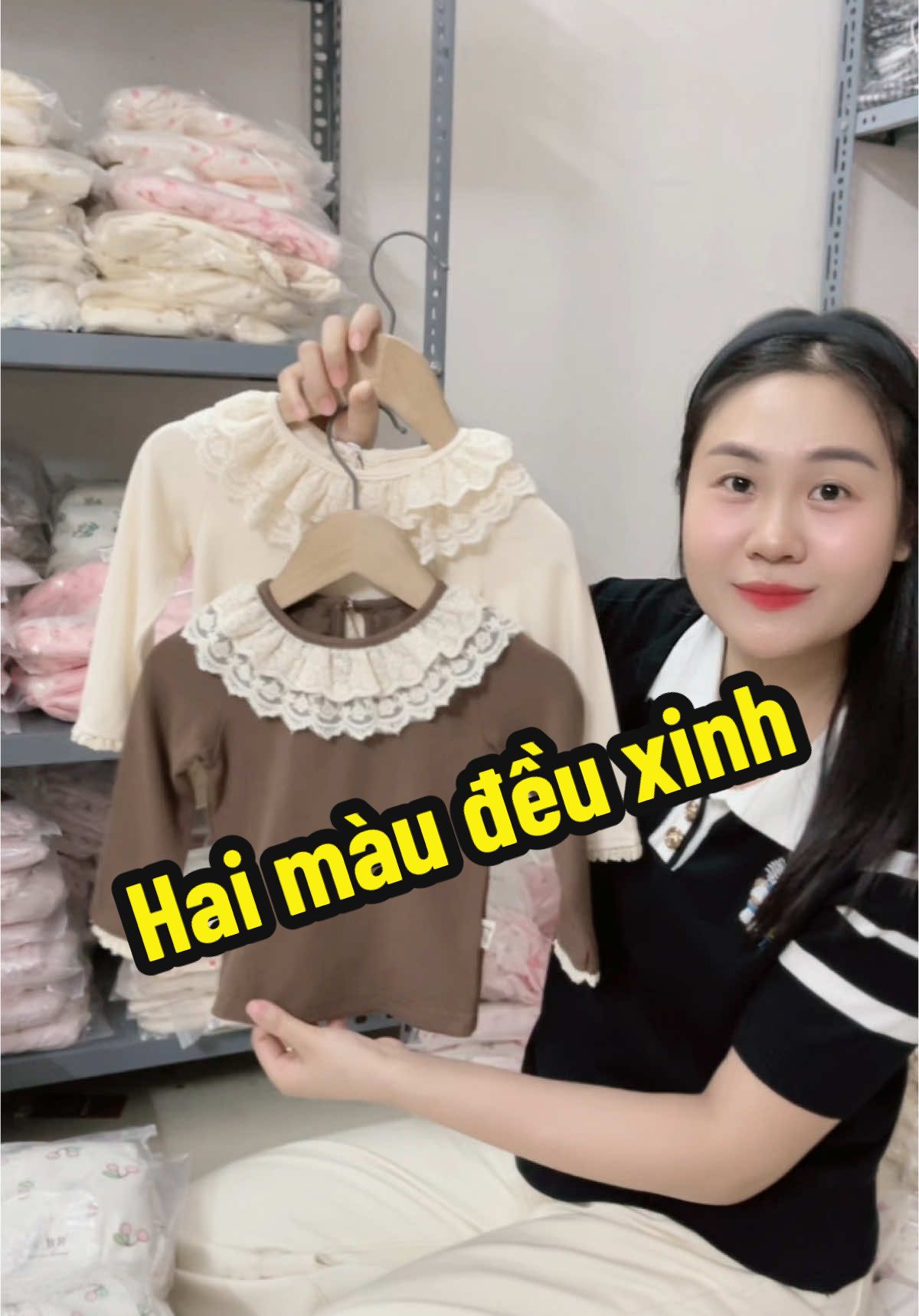 Áo chất cotton len mới về, mềm ấm lắm ạ 🥰🥰#quanaotreemthoitrang #baobaokids88 #aobegaixinh #xuhuong #trending 