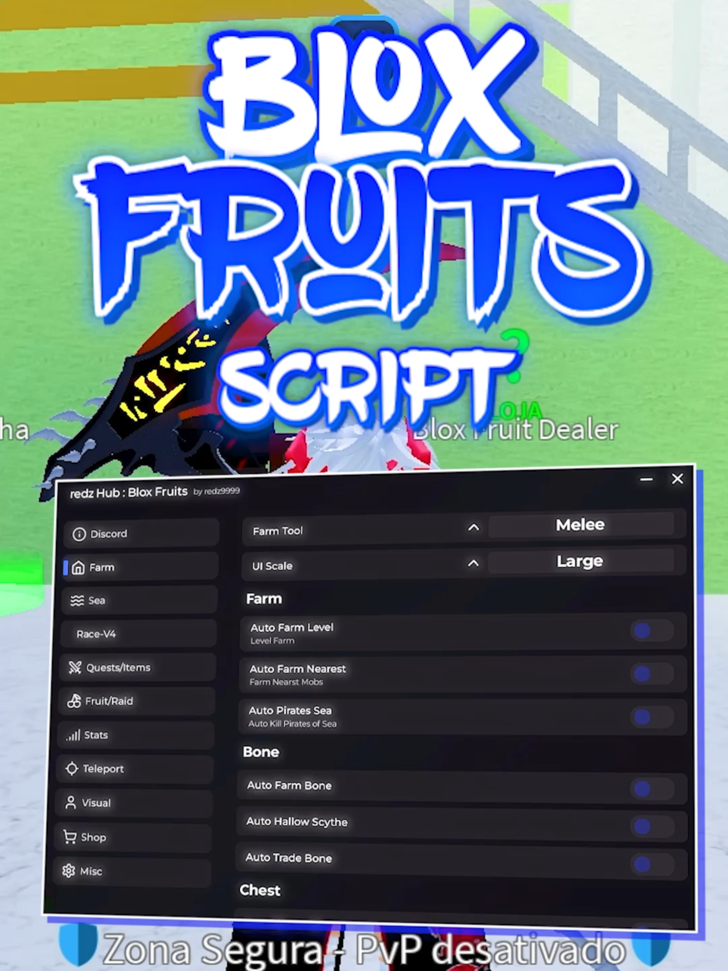 NOVO! 🥝 BLOX FRUITS Script para Celular | Auto Farm - Soul Guitar - Sea Event! #bloxfruits #bloxfruit #roblox #fyp #bloxfruitsroblox #for