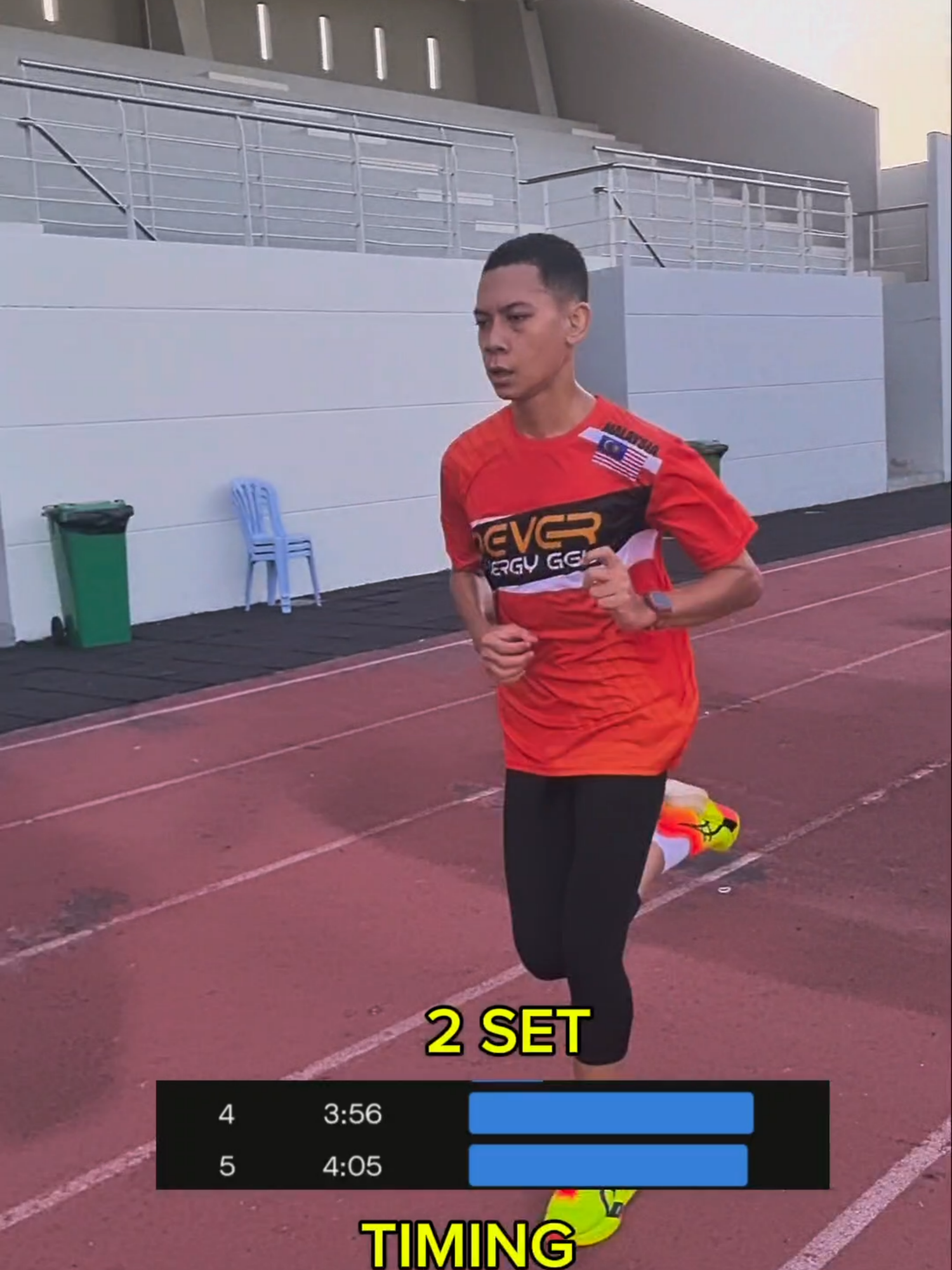 TRACK WORKOUT Credit: @qill187  #review #gel #runnning #pelarisiput #runner #olahraga #pelarikonten #runningvlog