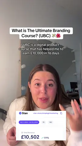 Replying to @Damian Lambkin What is The Ultimate Branding Course? (UBC) 💸🌺 #digitalmarketing #digitalproducts #onlinebusiness #startdigitalmarketing #digitalmarketingjourney 