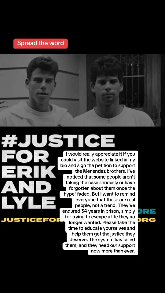 #JusticeForErikAndLyle#erikmenendez#lylemenendez#freethem#menendezbrothers#fyp 