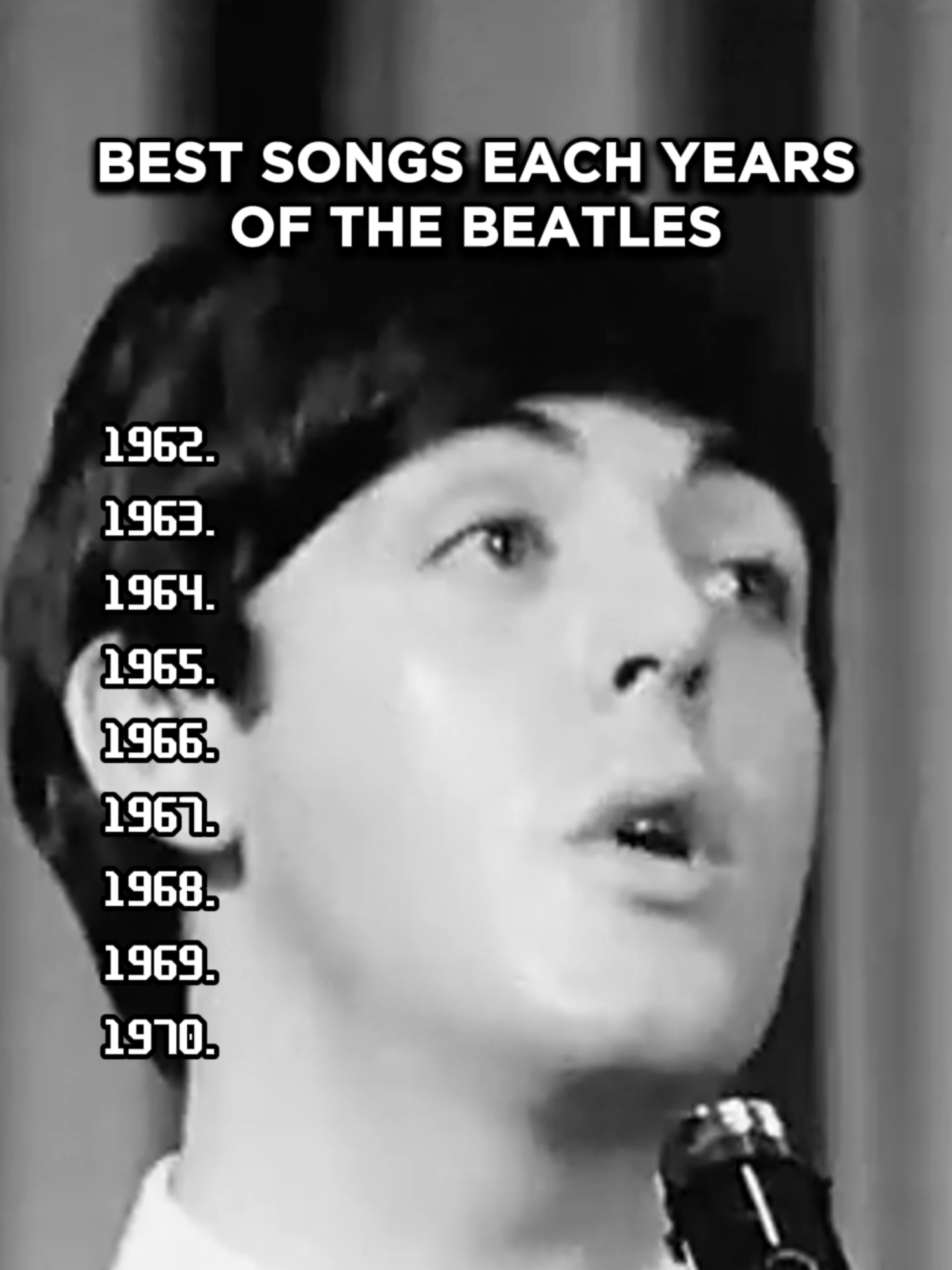 Best Songs Each Year of The Beatles #thebeatles #johnlennon #paulmccartney #60s #60shits #fyp #60smusic #Popular #Song #1960s #Music #classicalmusic #Hits #70s #80s #60s70s80smusic