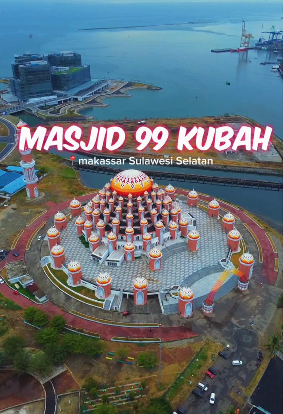 Salah satu masjid dengan view tercantik yang ada dikota makassar #masjid#mosque#makassar#cpi#masjid99kubahmakassar#wonderfulplaces#makassarhits#wonderfulplaces#HealingJourney#foryou 