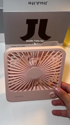 Sa wakas! nag labas na den si jisulife ng table fan😱❤️#jisulife #jisulifeminifan #jisulifeportablefan #jisulifetablefan #tablefan #fanrechargeable #trending #viral #pink 
