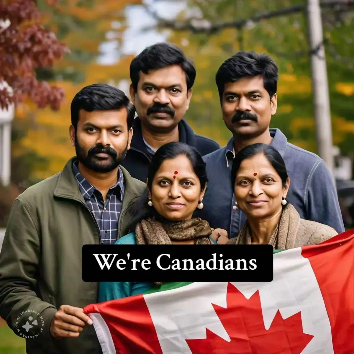 No one's any less. #immigrants #immigration #canada #canadacheck