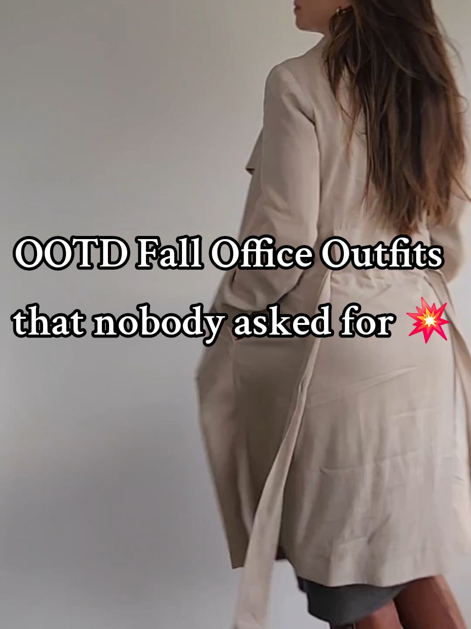 OOTD: Fall office outfit inspiration for moms! what do you think 🤔? #creatorsearchinsights #OOTD #MomsofTikTok #officefashion #falloutfits 