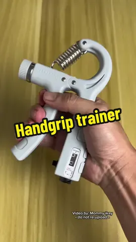 Pampalaki ng forearm at pampalakas ng grip mo! #handgripper #handgrip #handgriptrainer #forearmworkout #forearms #Fitness #exercise 