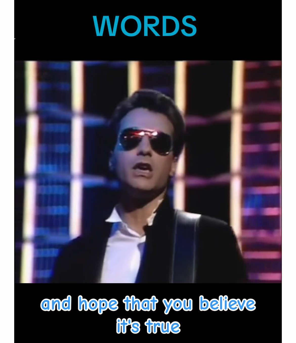Words - F.R. David (1982) #bestsong #hitssongs #retromusic #Flashback #bringmemories #loves80s #frdavidwords 