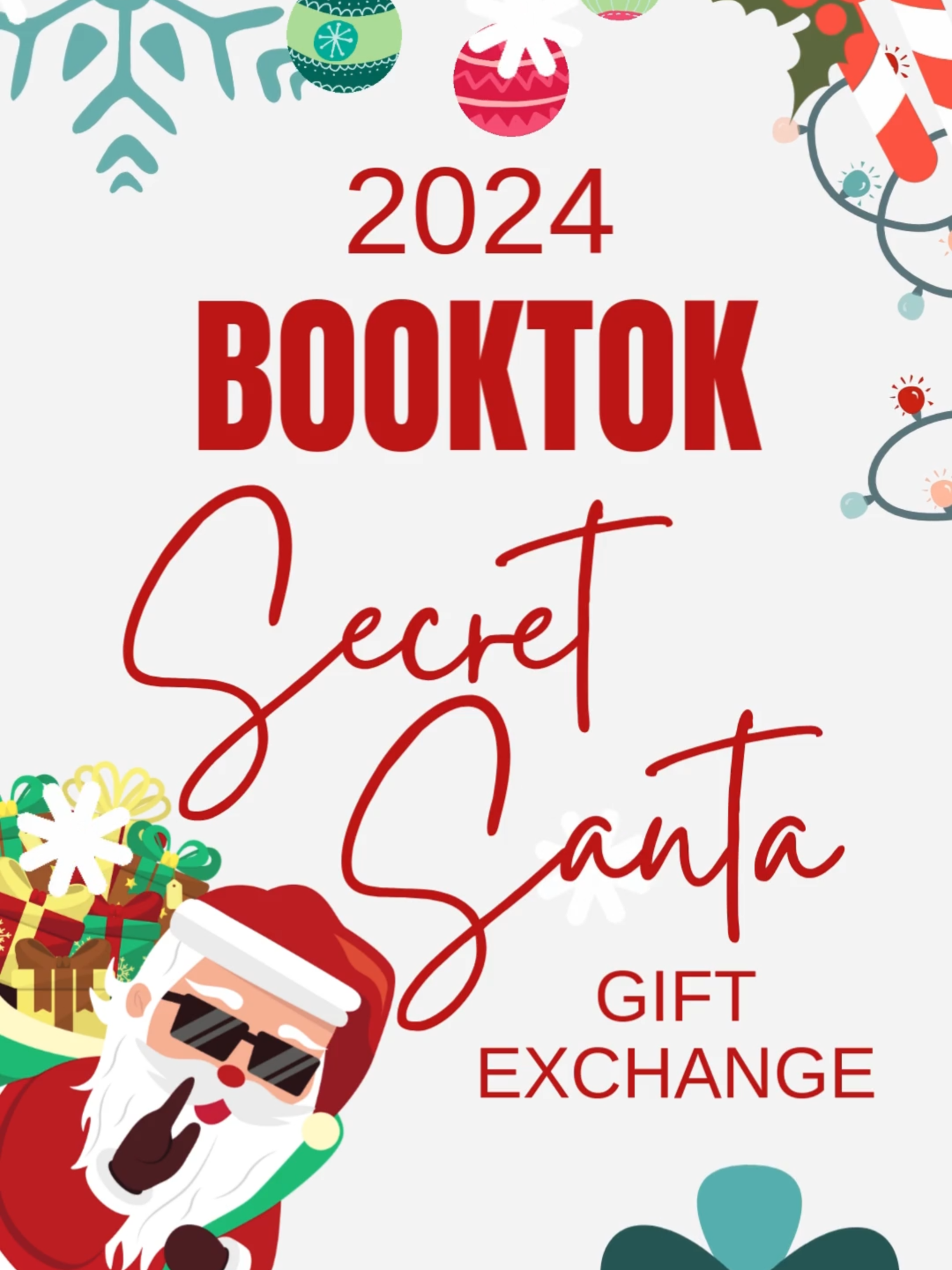 BOOKTOK SECRET SANTA!!!! You asked for it, so here it is! We are organizing a HUGE secret santa for the 2024 holiday season, and here's your chance to be part of it! Just message @lyladavisnovels @courtneysbookshelf or @miamorshepherd1229 for more info or to join! You can also comment below! Please help share this with all your besties! Entries will close on November 16th to give us enough time to match everyone up and get the info out to you! Have fun and Happy Holidays!!! #BookTok #ivorypagespublishing #giftsforbooklovers #secretsanta2024 #booktoksecretsanta