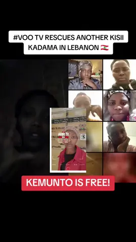 Kemunto is FREE!! No more suffering!! Thank you Ambassador Kassim and am glad I kept Kemunto company until she reachedthe Consulate. SHE IS SAFE!! No employer has the right to ABUSE any Kenyan domestic worker!! We have a lot of work ahead of us but I will not relent or give up!!  voo_tv voo tv  voo tv family  voo tv family on tik tok  Lebanon  Kemunto voo tv  voo tv rescues kemunto #voo_tv #kenyansinsaudia🇸🇦🇸🇦🇰🇪🇰🇪 #kenyanusa #kenyantiktok #kenyansiniraq #kenyansindubai #kenyansinqatar #kenyansingulf #kenyansinlebanon 