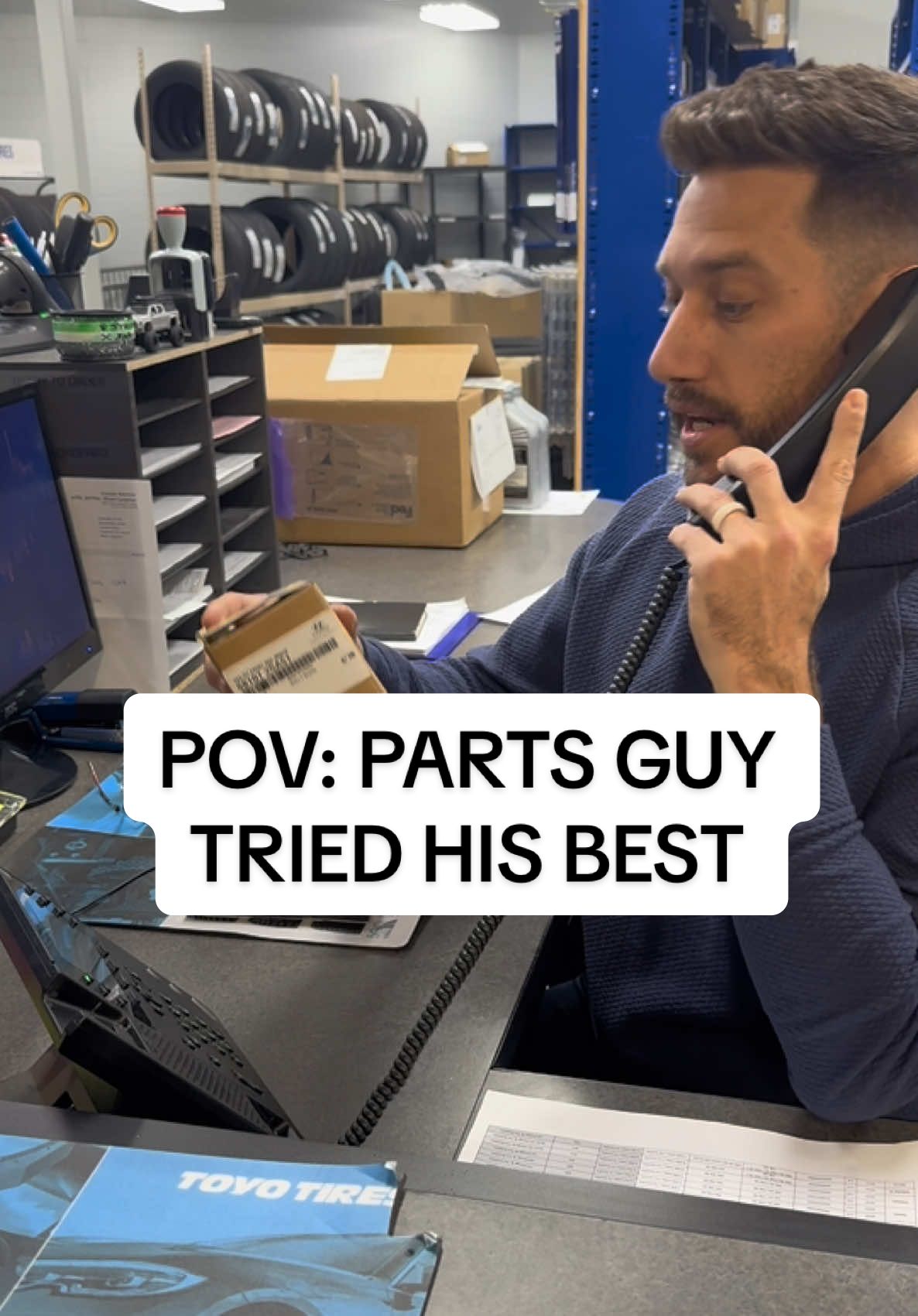 Why is it always backordered or the wrong part?? #cardealership #parts #mechanicsoftiktok #oilchange #dealershiplife 