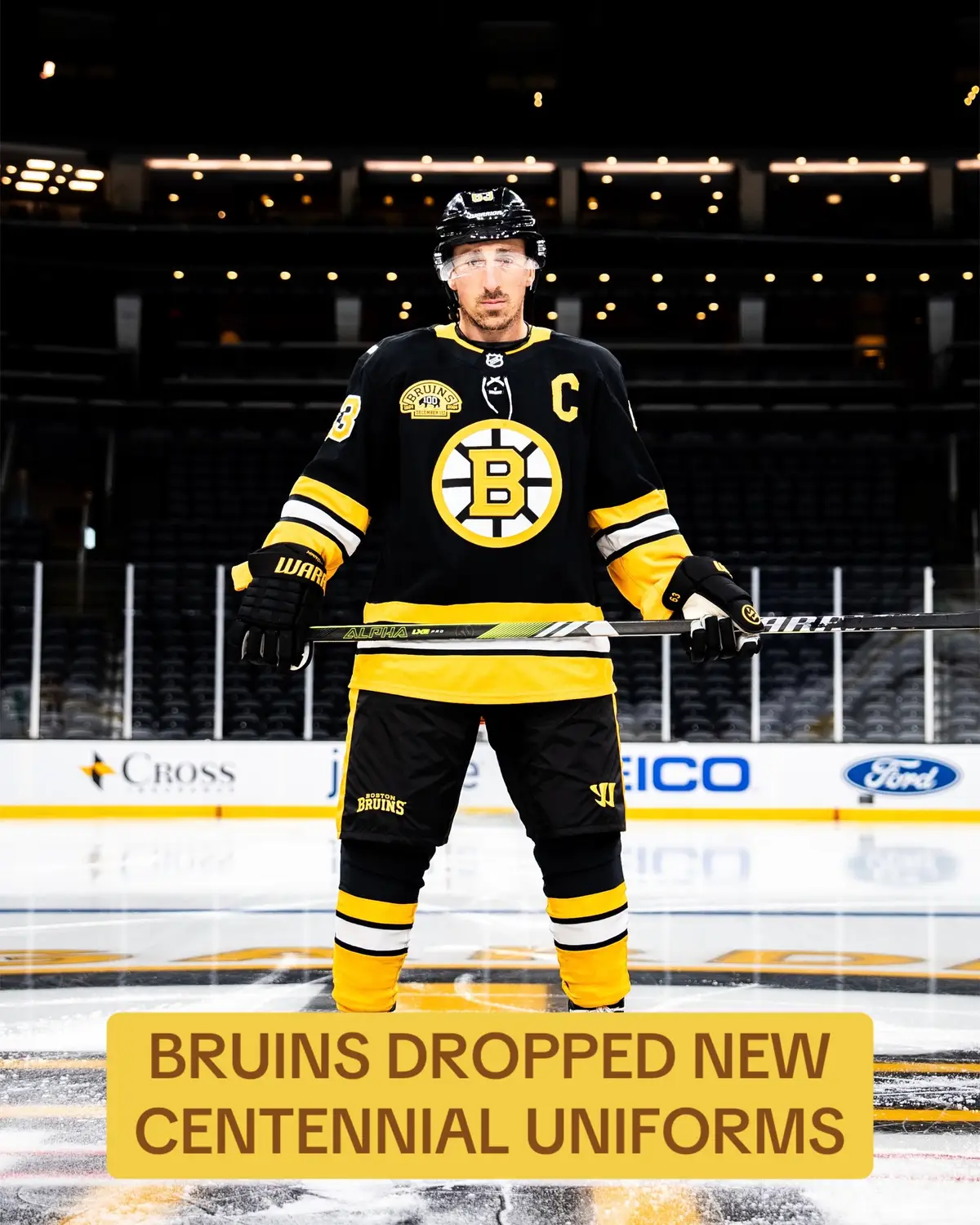 Boston will wear these on December 1st when they take on Montreal, the 100-year anniversary of the fist Boston-Montreal matchup 🔥 #fyp #hockey #NHL #bostonbruins 