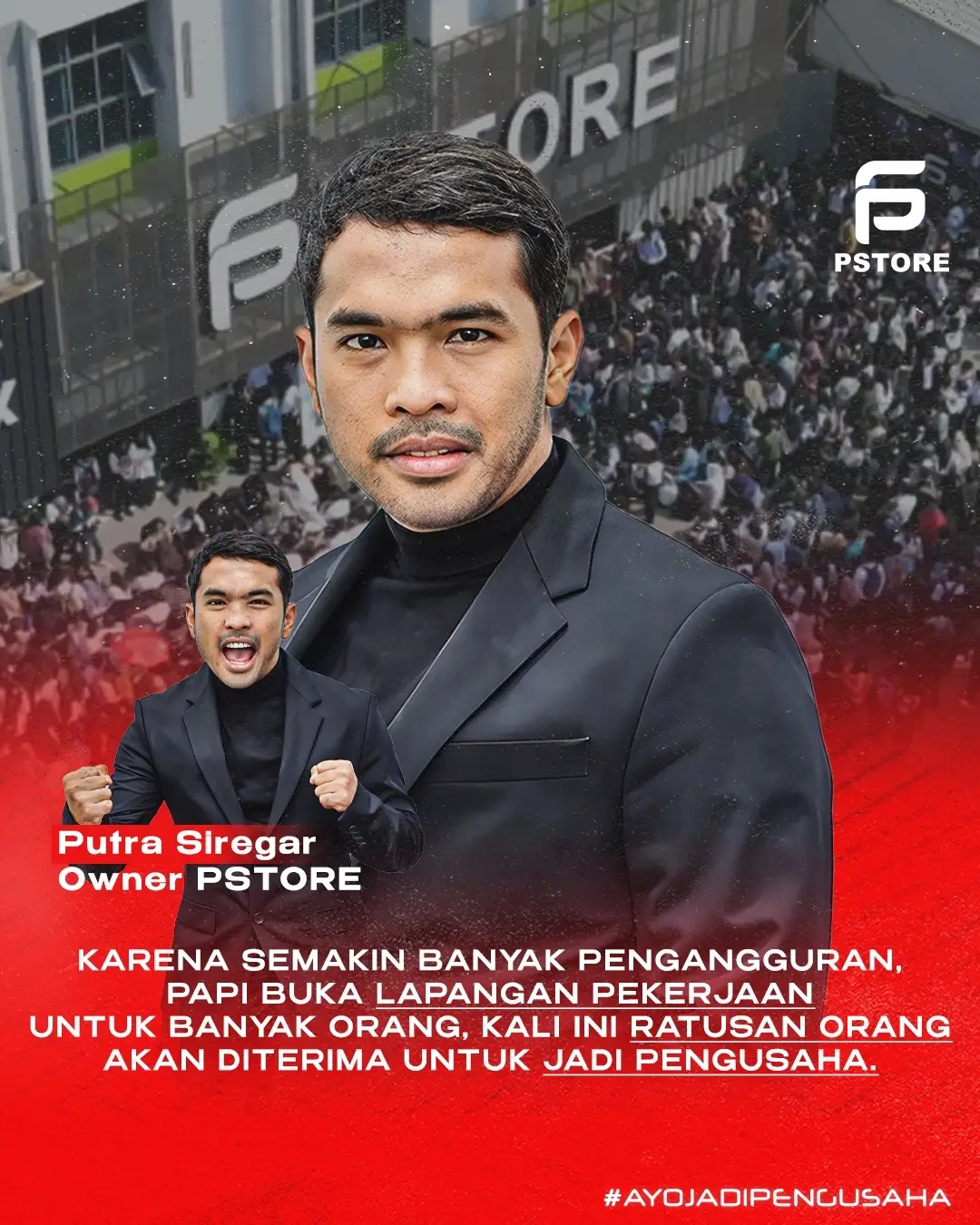 LOWONGAN KERJA DI PSTORE GRUP LANGSUNG INTERVIEW & KERJA PAKAI IPHONE & IPAD APPLE MEWAH ORIGINAL ‼️ SABTU, 19 OCTOBER 2024 📍LOKASI JAKARTA SELATAN LENTENG AGUNG KARENA PSTORE MAU MEMBUKA CABANG BARU 100 STORE MAKA DIBUTUHKAN SEGERA :  LAKI-LAKI : 5 orang security 5 orang tehnisi Hp wajib pro & berpengalaman 5 orang cameramen dan editor WAJIB PRO dan berpengalaman kalau tidak mohon jangan daftar. WANITA : 30 orang Customer service 30 orang Admin media sosial 20/30 orang Auditor 10 orang Live streaming 5 orang markering & branding SYARAT DAN KETENTUAN : 1. WAJIB SHOLAT 5 WAKTU 2. TAMATAN SD SMP GA MASALAH YANG PENTING PUNYA KEMAUAN KERJA DAN JADI PENGUSAHA UNTUK ANGKAT DERAJAT KELUARGA  3. SEHAT JIWA DAN RAGA SERTA MENTAL 4. GA BOLEH TOXIC YANG AKAN DI FASILITAS : 1. MAKAN 24 JAM DITANGGUNG 2. MESS FREE DITANGGUNG 3. GAJI + BONUS 4. LIBUR 1 MINGGU SEKALI 5. + CUTI 10 HARI TETAP DAPAT GAJI. BENEFIT BERGABUNG DI KELUARGA PSTORE: 1. BONUS UMROH 2. BONUS HAJI 3. BONUS MOTOR VESPA 4. BONUS MOBIL 5. BONUS RUMAH 6. JALAN-JALAN KELUAR NEGRI untuk interview online/virtual karena ga bisa datang langsung boleh kita open :  0888-5077-077 MINRAB