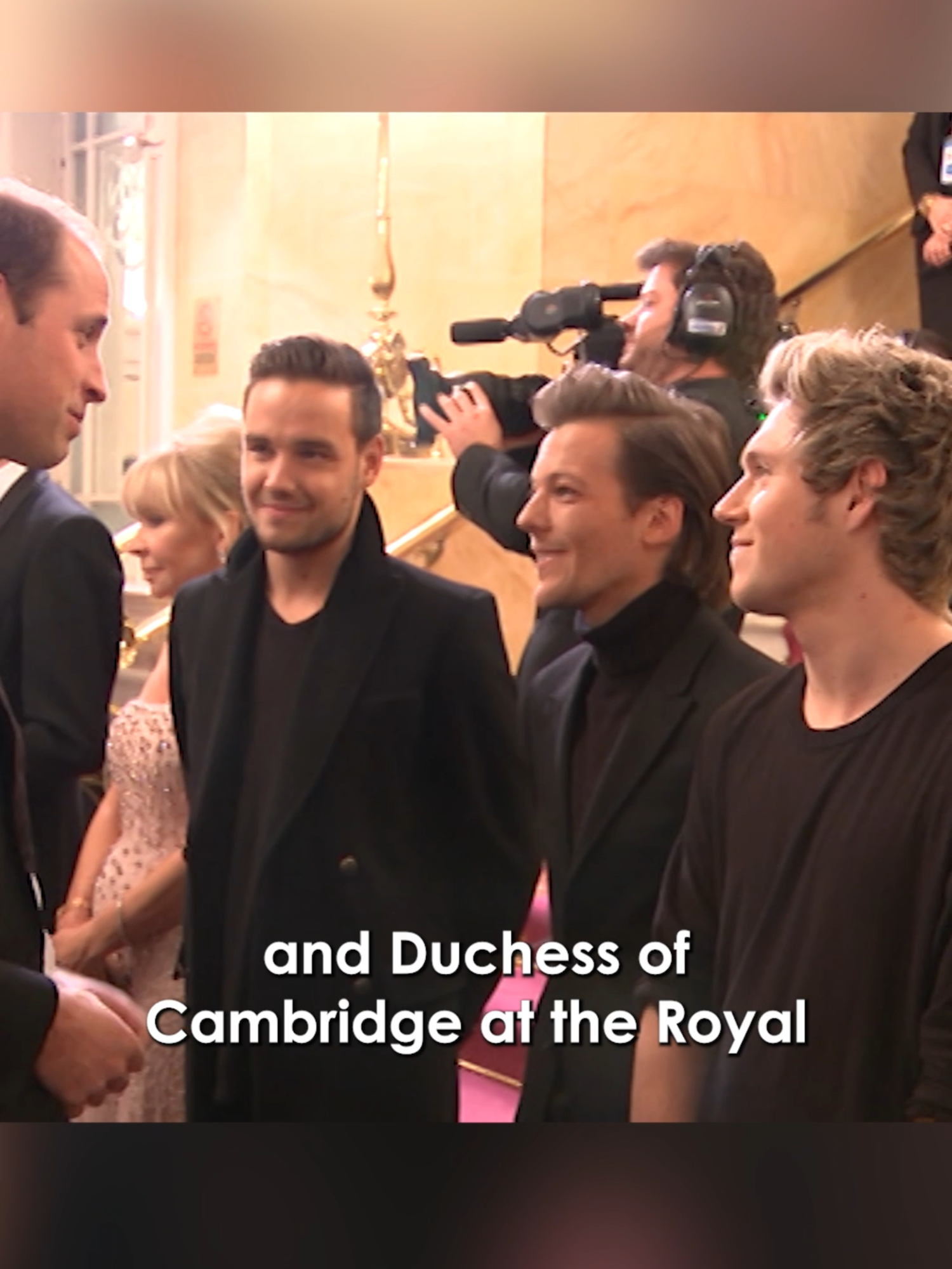 Heartwarming moments Liam Payne met members of the Royal Family. #princeharry #liampayne #onedirection #princewilliam #princesskate #royalfamily