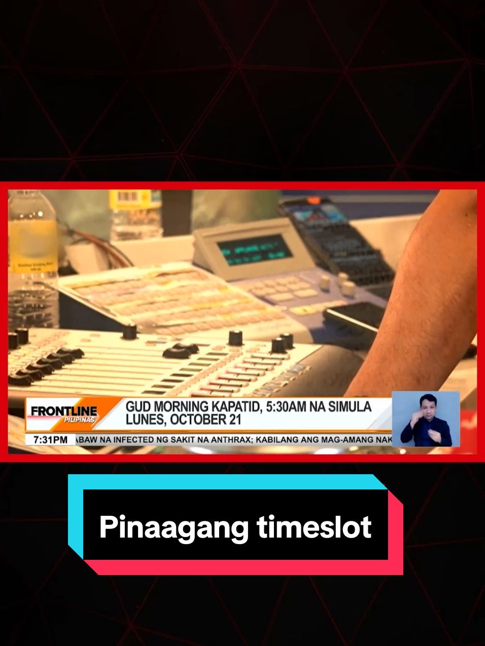 Gagawin pang extra-aganado ang ating daily morning pampasaya sa mas pinaagang timeslot ng inyong paboritong morning kasalo na #GudMorningKapatid. #News5 #FrontlinePilipinas #NewsPH #SocialNewsPH 