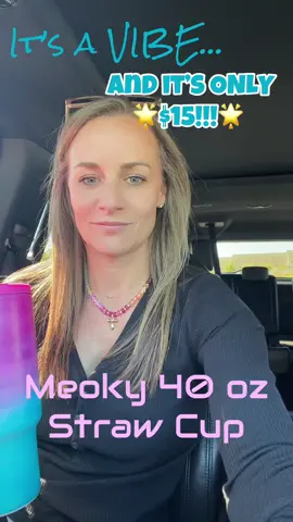 It’s $15!!!!!! Meoky 40oz straw cup. Grab it up now!!! #meoky #meoky🥤cups #40ouncetumbler #leakproof #giftideas #tiktokshop #tiktokshopblackfriday #tiktokshopcybermonday #tiktokshopholidayhaul 