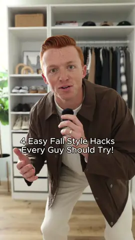 I revisit these hacks about once per season - but I think it's worth it! They're so easy and make up a majority of the outfits I put together on a day to day basis! Save this for later, and let me know which one you're going to try out first! #mensfashion #mensstyle #mensstylehacks #mensstyletips #mensfashiontips #simplemensstyle