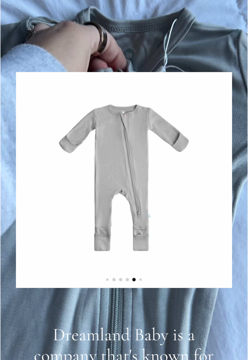 Bamboo sleepers >>>  We love shopping @Dreamland Baby  #baby #bamboo #sleeper #dreamlandbabyco #onesie #MomsofTikTok 