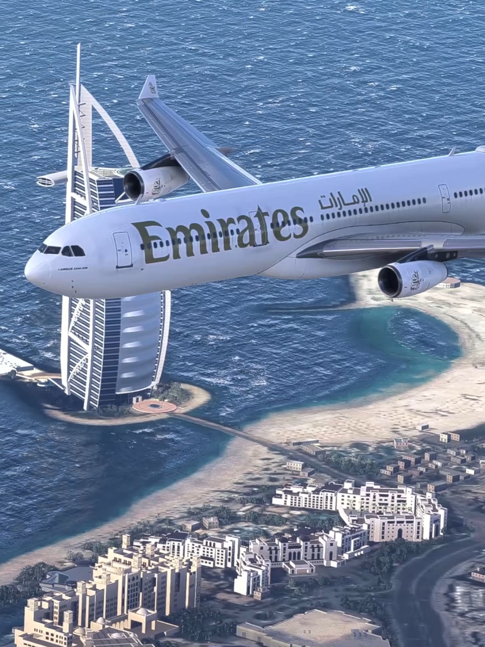 A380 EMIRATES uma super máquina de voar#aviation #msfs2020 #Gaming 