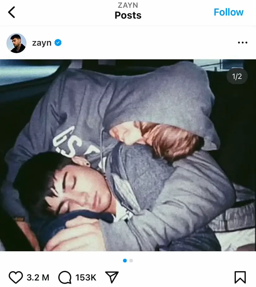 Zayn Malik insta post about Liam Payne😭😭😭 so heartbreaking💔💔 #liampayne #onedirection #harrystyles #zaynmalik #fyp #xyzcba #viraltiktok 