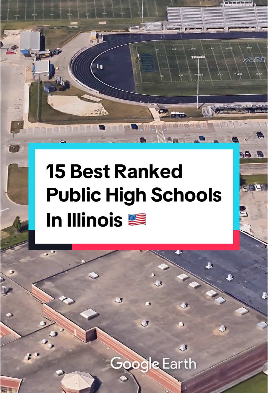 15 Best Ranked Public High Schools In Illinois 🇺🇸 #illinois #highschool #unitedstates #top10 #googleearth #school #northamerica #top5 #ranked #schoollife #publicschool