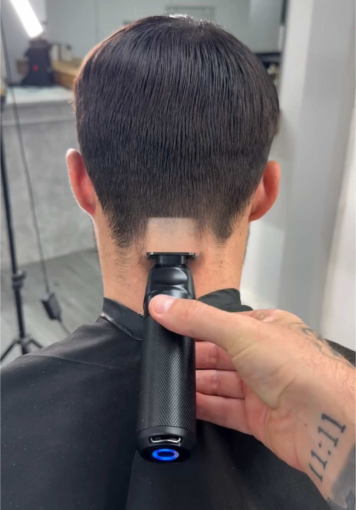 @Sean_The_Barber_ using the Black FXONE collection 🔥 #babylissprobarber #barber #haircut #asmr 