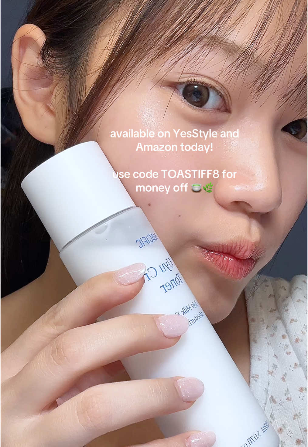 use code TOASTIFF8 for money off ❄️this toner is perfect especially during the cold winter season when your skins dry 🤍 : : : @네시픽 Nacific Official  : : : #skincare #wonyoung #koreanskincare #clearskin #kbeauty #kpop 