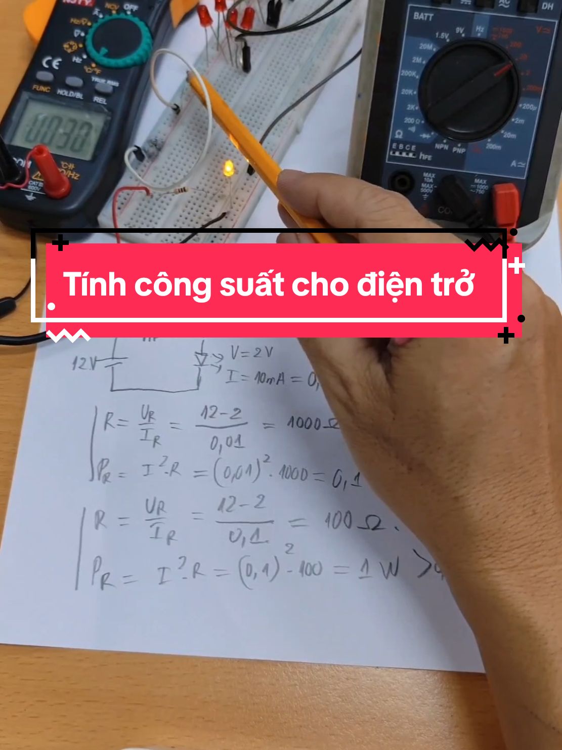 Có cần tính công suất khi chọn điện trở #dientu #dientro #congsuat @Mr Hải Electric 