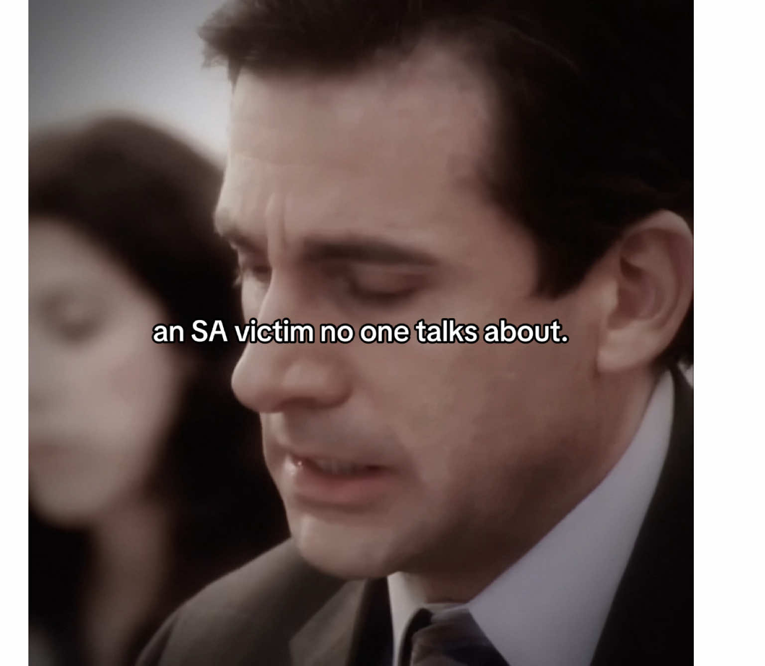 We brushed off what Jan did to Michael way too quickly. Even though the office is a comedy it has tackled some tough topics 😕 #fypシ #foryou #theoffice #michaelscott #savictim #saawareness #malesarepresenation #janlevinson #sad #tragedywithincomedy #xyzcba #popular #viral #tvshow #television #theofficeclips #hardpilltoswallow #pressure 