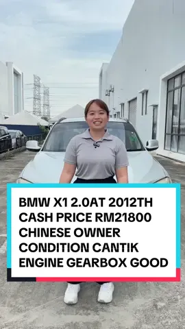 ❤️‍🔥BMW X1 2.0AT 2012TH  ❤️‍🔥CASH PRICE RM21800  ❤️‍🔥CHINESE OWNER ❤️‍🔥CONDITION CANTIK ❤️‍🔥ENGINE GEARBOX GOOD GOOD #BMW #x1 #suv #malaysiatiktok #usedcar #viraltiktok #tnbmotor