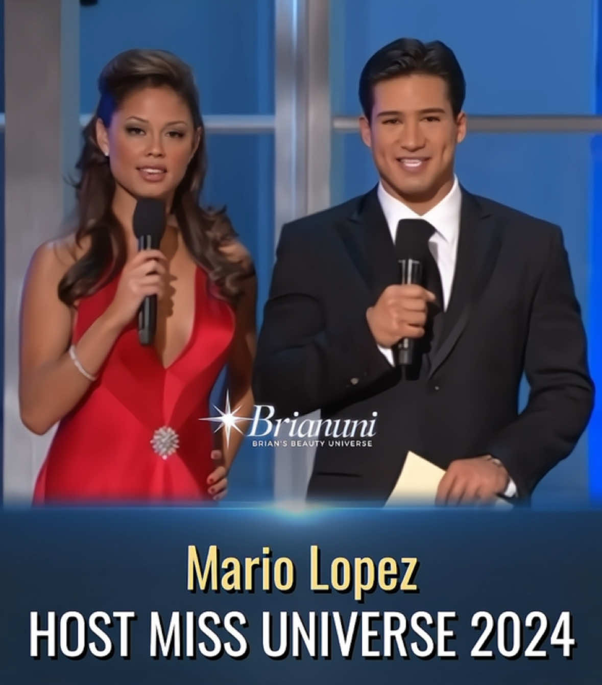 Mario Lopez trãi qua 3 kỷ nguyên của Miss Universe | #missuniverse #mariolopez #brianuni 