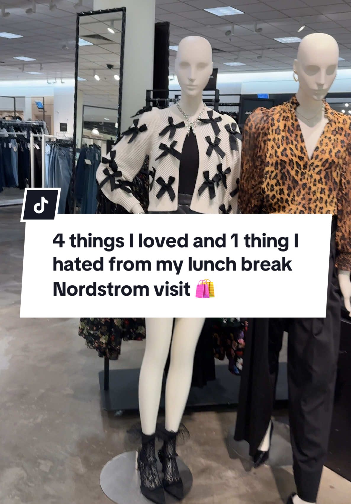 I treat myself to a panini from Nordstrom Cafe once a week so I wanted to show y’all a few things I LOVED that I saw while I waited for my sandwich and 1 thing I hated! #girltalk #shopping #nordstrom #falltrends #shoppingvlog #fallshopping 