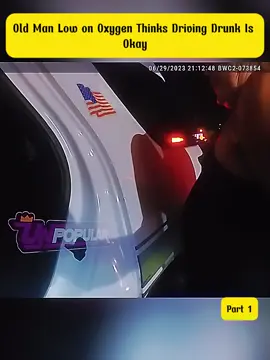 Old Man Low on Oxygen Thinks Driving Drunk Is Okay #cops #copsoftiktok #police #policeoftiktok #foryou #fyp #copsontiktok #viral #copstv #copusa #copchase #copchasemoment #copchaseusa #trending