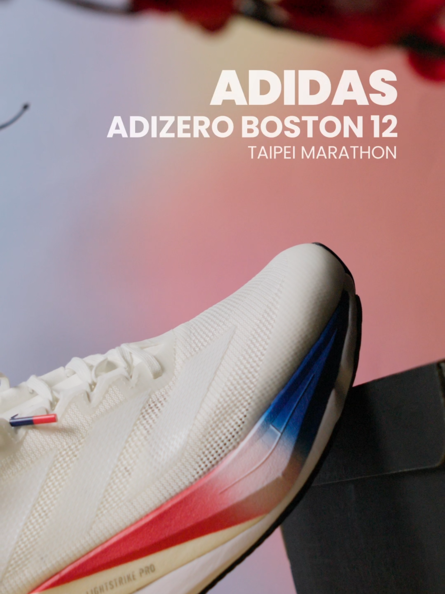 🟢 New Color 🟢 ADIDAS Adizero Boston 12 ราคา 5,800.- กลับมากับสีใหม่ สีแห่งการเฉลิมฉลอง 15 ปี Taipei Marathon ดึงเอกลักษณ์สีธงชาติมาใส่ในรองเท้า ในด้านศักยภาพเป็นที่ทราบกันว่าเป็นได้ทั้งรองเท้าซ้อมและแข่ง ด้วยโฟม Lightstrike 2.0 ที่ได้รับการปรับปรุงใหม่ช่วยเพิ่มการเด้งกลับและความนุ่มนวล เสริม Lightstrike Pro ได้อย่างยอดเยี่ยม ! วางจำหน่ายแล้ววันนี้ที่ร้าน Supersports และทางออนไลน์ #Supersports  #Adidas #adidasboston12 #Taipeimarathon