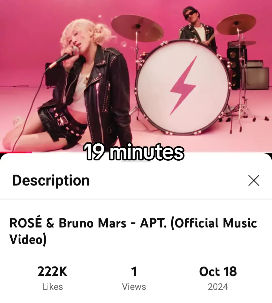 YouTube whyyyy????? #rosé #brunomars #xyzbca #fypシ゚viral #blowthisup #dontletthisflop #fypage #foryou #fyppppppppppppppppppppppp 