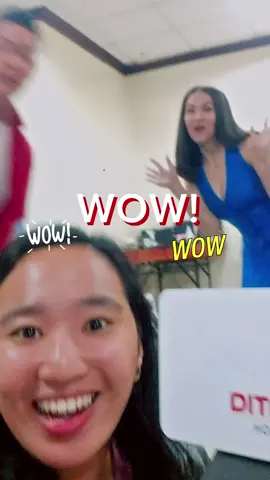 Sino ba ‘yung mga WOW ng WOW sa likod? 😂 Well, can’t blame them! Pa’no ba naman, may UNLI 5G + BONUS 50GB 4G data ka na for 30 days at only ₱790—with DITO Home 5G Starter Kit priced at ₱1,990! Enjoy 100Mbps max. and 55Mbps ave. broadband speed, and 10Mbps min. download speed at 80% reliability ⚡️ Available in select cities with DITO 5G coverage. #DITOWOWfi #DITOHomeWiFi #DITOTelecommunity @marianrivera @dingdongdantes Per DTI Fair Trade Permit No. FTEB-197184 & FTEB-202541 Series of 2024