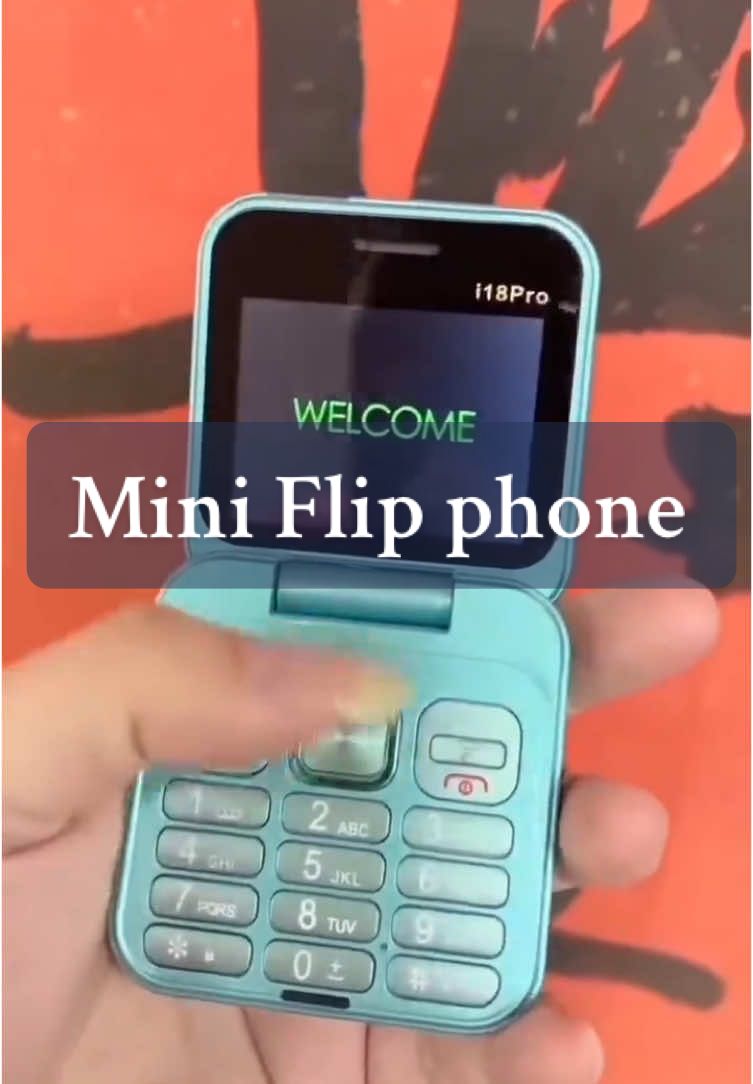 Cute mini flip phone #miniphone #flipphone #foldable #foldablephone #phone #keypad #mobile #thechampionflipphone 