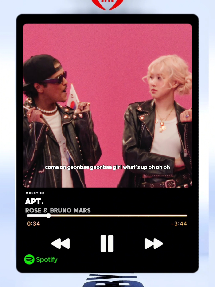 'APT' (ROSE & BRUNO MARS) #apt #rose #blackpink #brunomars #song #musica #myanmartiktok 