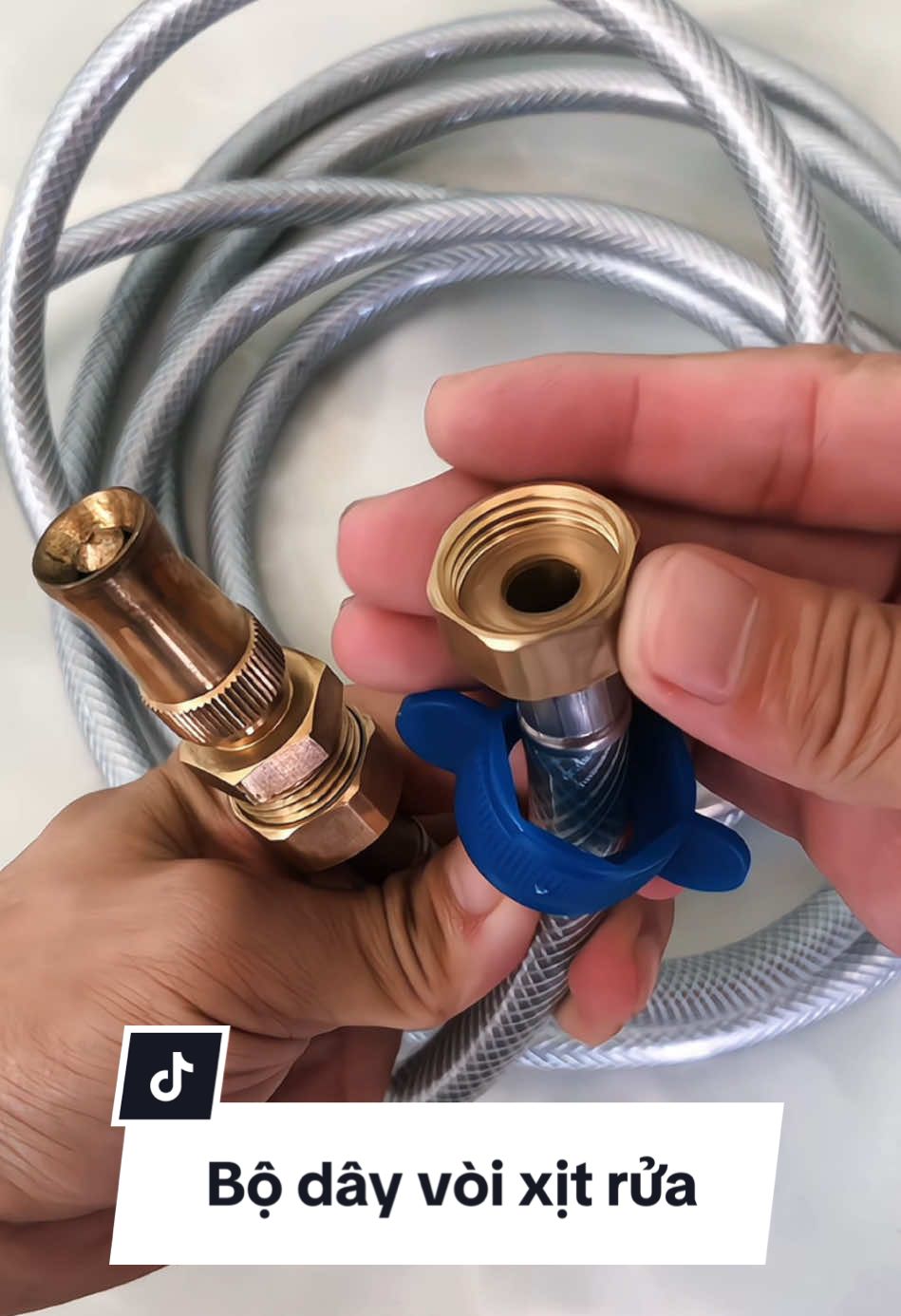 Bộ dây vòi xịt tăng áp bằng đồng thau dùng để xịt rửa xe, tưới cây. #bovoixitnuoctuoicay #voixittangap #voixitruaxe #voixittuoicay 