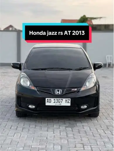 DIJUAL‼️ -HONDA JAZZ RS AT HITAM -Tahun 2013 -Tranmisi Metic -Nopol AD -Pajak hidup panjang -Km 103rb -Kunci serep ada -Faktur ada -Ac (dingin) -Jok ori di cover -Interior ori bersih -Exterior mulus -Mesin kering -Vleg ori -Ban 85%  -cocok buat dalam kota Garansi : - Mobil siap pakai - Tidak bekas laka dan banjir - Mesin dan suspensi sehat - Surat-surat dijamin KEABSAHANNYA garansi 100% uang kembali. Harga Cash Rp 165.000.000,- Nego Melayani cash, kredit, dan tukar tambah. Wa, Ig, Youtube, Dan Alamat Showroom Kita LINK ada di bio profil kita. #referensimobilbekassolo  #jualbelimobilbekassolo  #jualbelimobilbekas  #hondajazz 