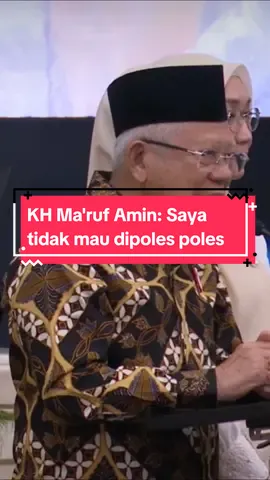 Wapres KH Ma'ruf Amin diakhir pemerintahannya tidak mau dipoles dan ingin terlihat apa adanya  #fyp #viral #fypシ #pkb #wapres #indonesia #tempo #nahdlatululama 