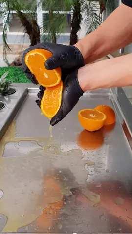 Orange ice cream #fyp #foryou #foryoupage #satisfying #icecream 