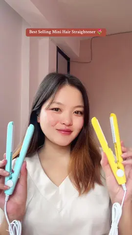 Mini hair straightner💕  DM us on Instagram or WhatsApp 9767550875🥰 #femmestyle #femmestylenepal #SmallBusiness #supportsmallbusiness #fyp #affordable #viralproducts #straighthair #hairstyler #straightner #hairtools #ministraightener #hairstraightener #minihairstraightener #hairstyle #bestseller #bestselling 