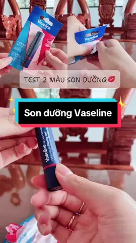 Son dưỡng Vaseline có màu vừa dưỡng ẩm vừa có màu nhẹ nhàng, xinh yêu cho mấy bà đây!!! 💄 #sonduong #vaseline #lamdep #unboxing #review #xuhuong 