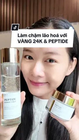 Nếu như da xuất hiện những dấu hiệu như tui nói thì nên bổ sung ngay để hỗ trợ làm chậm lão hoá nhen #xunghuong #minhhuereview #bomcosmeticvn #peptidepower #vang24k #peptide 