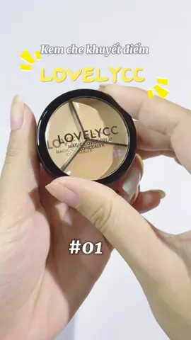 Kem che khuyết điểm 3 ô của LOVELYCC @Camihouse VN #camihousevn #lovelycc #review #xuhuong 
