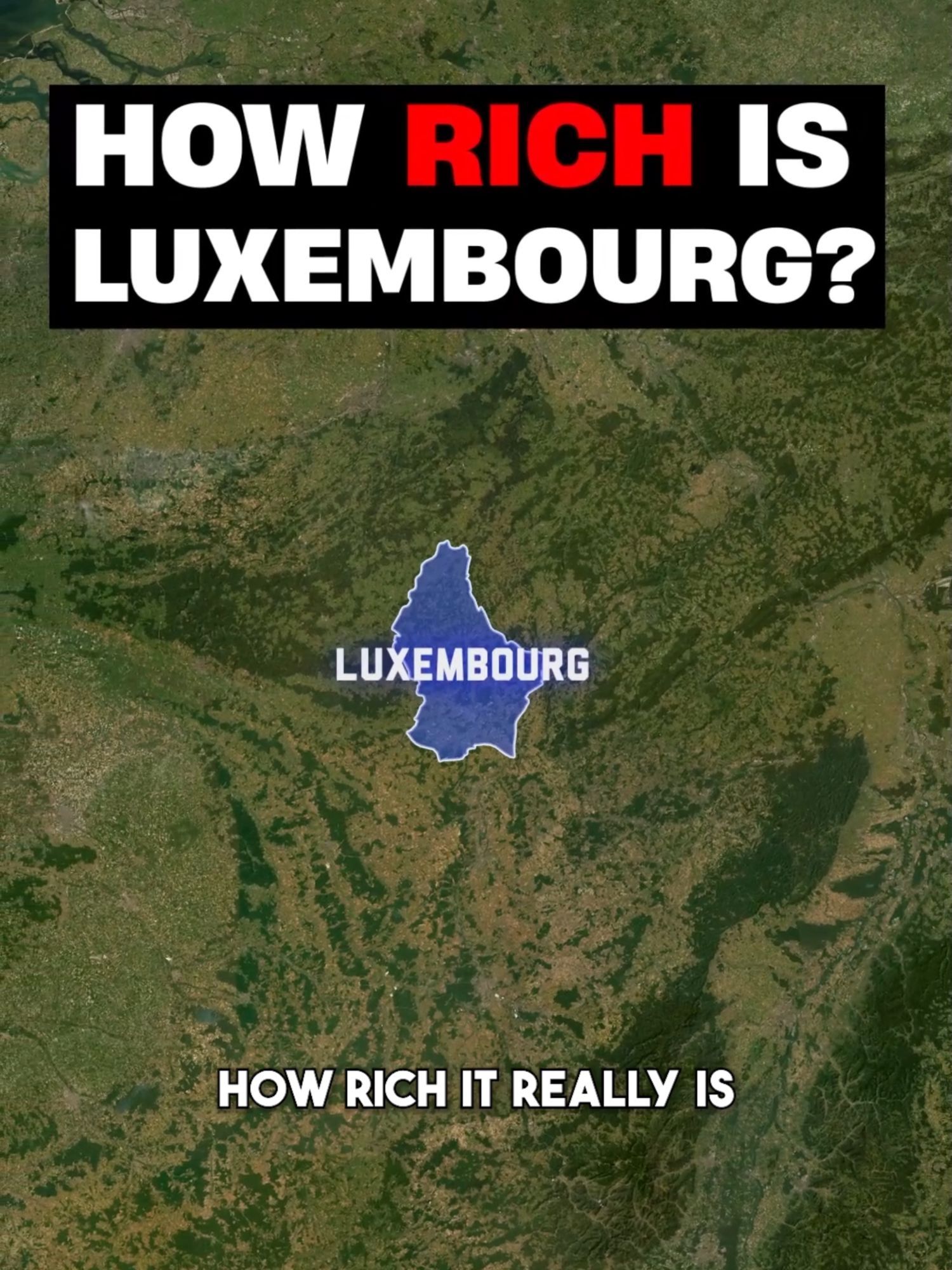 With an area of 2,586 square kilometers (998 sq mi), Luxembourg is Europe's seventh-smallest country. . . . #geography #mapping #maps #luxembourg🇱🇺 #luxembourg #luxembourgtiktok #luxemburg