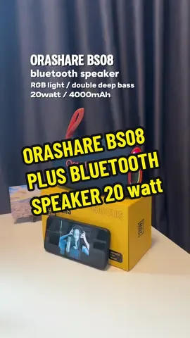 Speaker solid 🔥 #orashare  #orasharespeaker #bs08plus #bluetoothspeaker #speakerwireless #wirelessspeaker   
