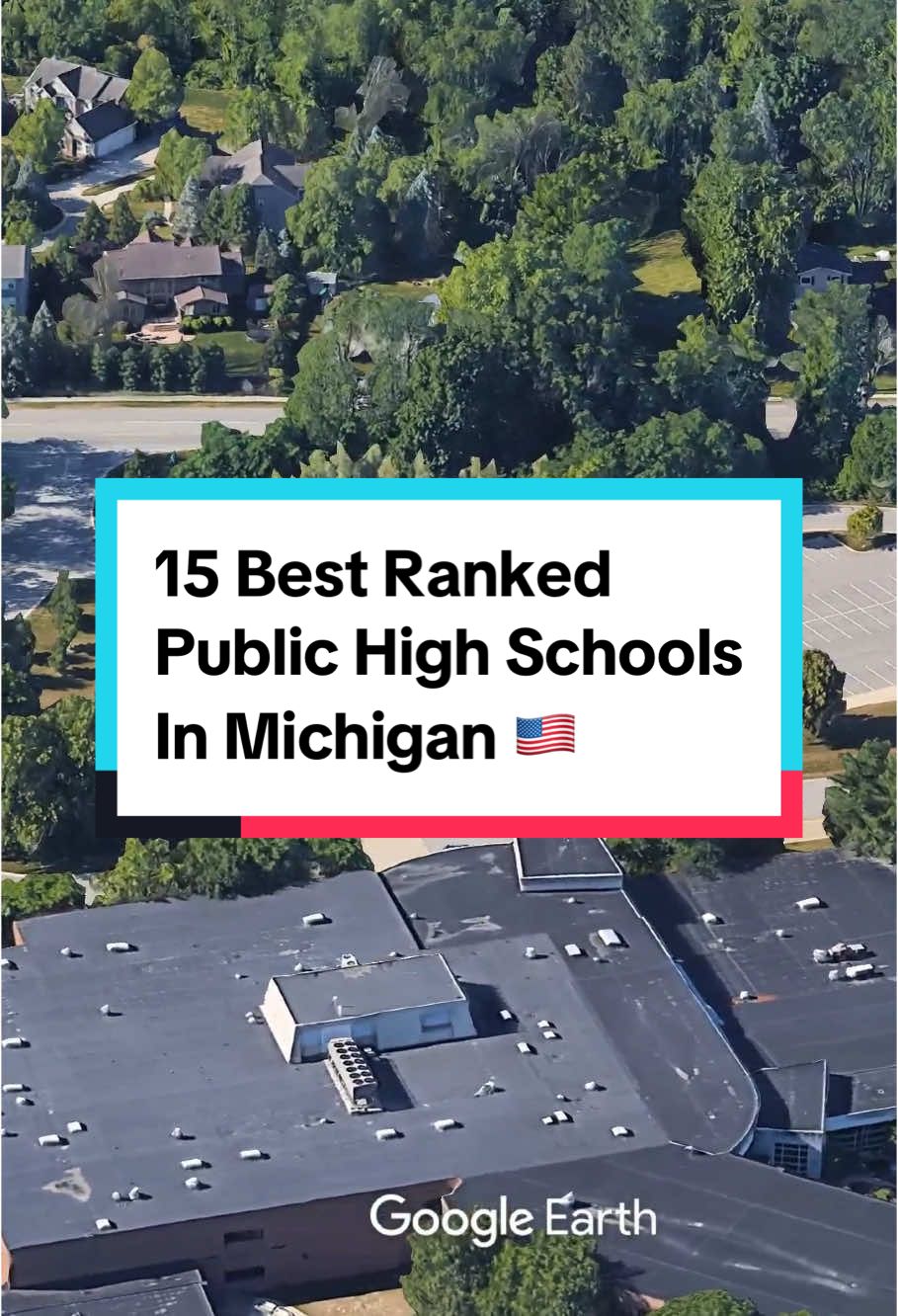 15 Best Ranked Public High Schools In Michigan 🇺🇸 #michigan #highschool #unitedstates #top10 #googleearth #school #northamerica #top5 #ranked #schoollife #publicschool #top15